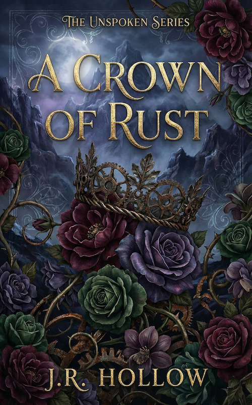 A Crown of Rust - Dark Fantasy Romance Book Cover